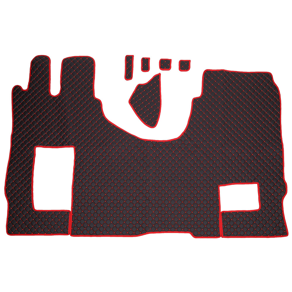 Set covorase piele ecologica truck umbrella pentru mercedes actros 1845 mp4 euro 6. negru - 96284 - UMBRELLA
