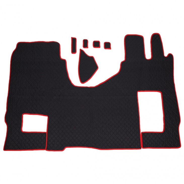Set covorase piele ecologica truck umbrella pentru mercedes actros 1845 mp4 euro 6. negru - 96284 - UMBRELLA