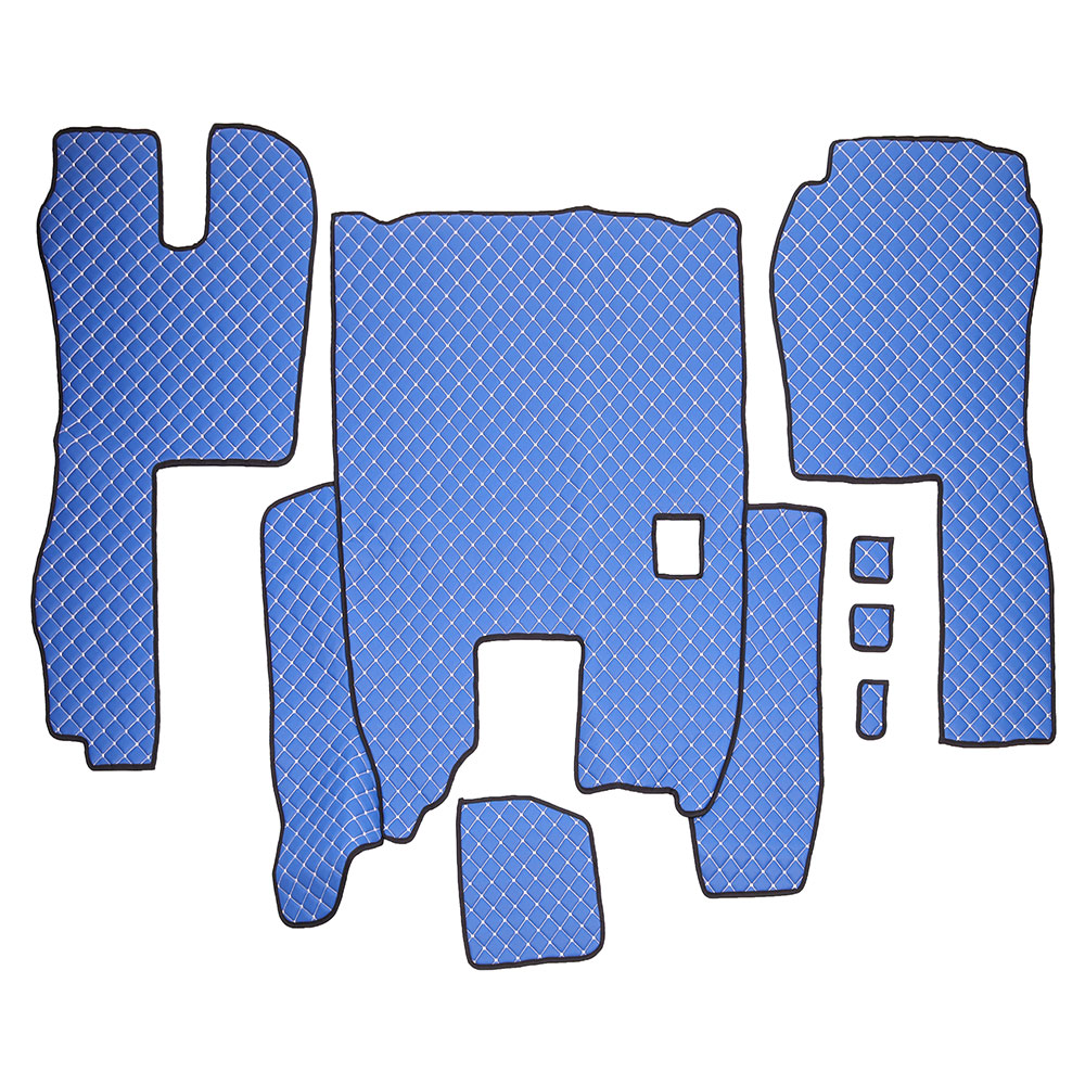Set covorase piele ecologica truck umbrella pentru scania seria r 380-420 2005-2016 manuala. albastru - 96327 - UMBRELLA