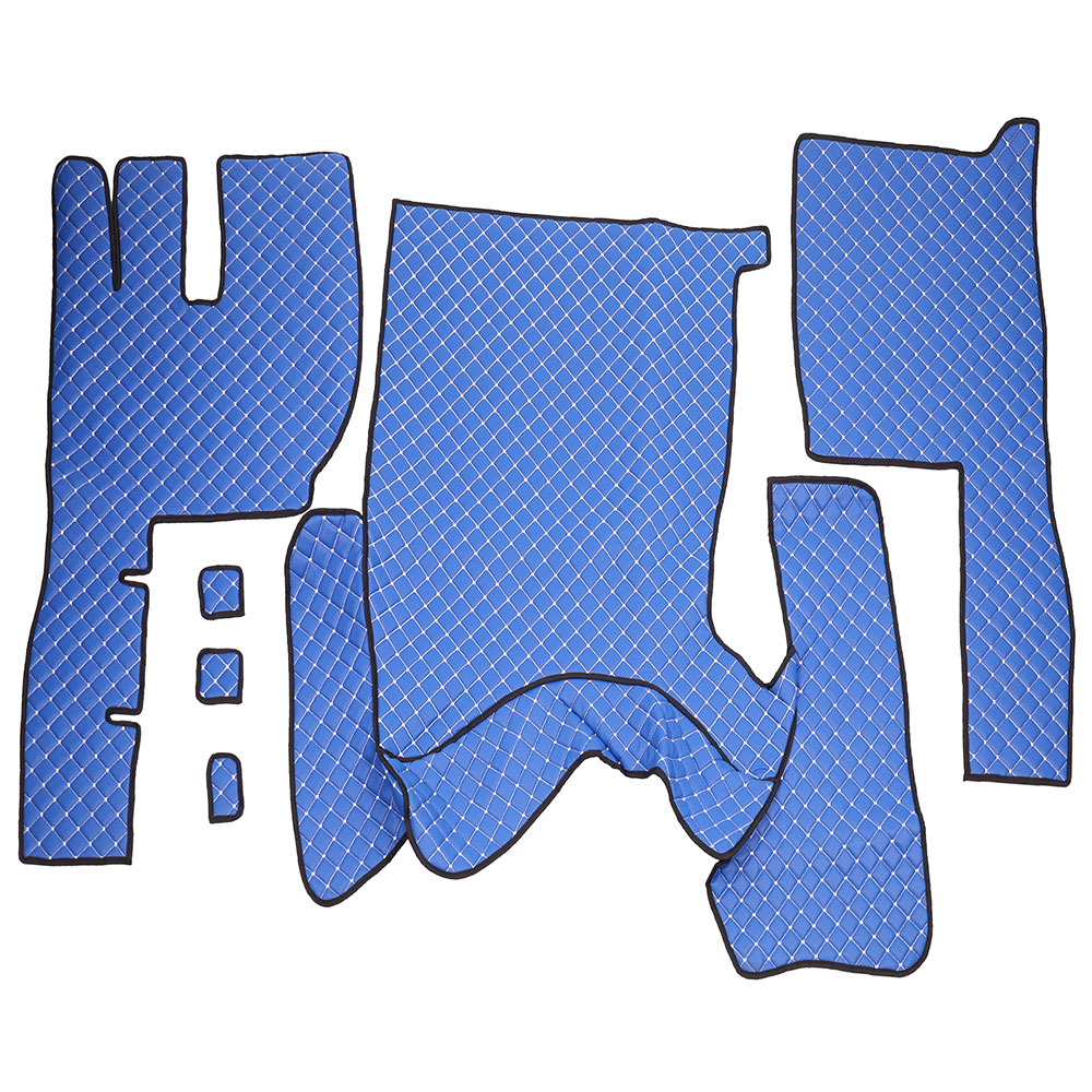 Set covorase piele ecologica truck umbrella pentru volvo fh12 2005-2011 manual. albastru tip 1 - 96338 - UMBRELLA