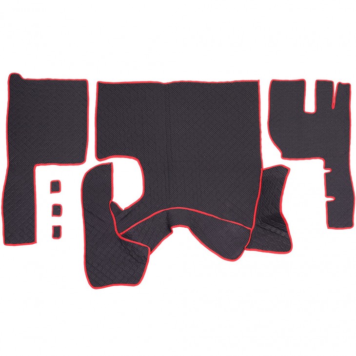 Set covorase piele ecologica truck umbrella pentru volvo fh13 2011-2013 manual negru tip 2 - 96342 - UMBRELLA