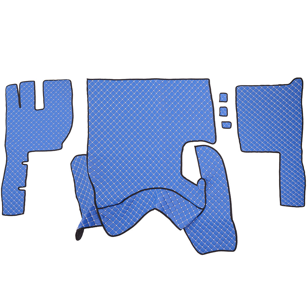 Set covorase piele ecologica truck umbrella pentru volvo fh13 2011-2013 manual. albastru tip 2 - 96343 - UMBRELLA