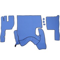 Set covorase piele ecologica truck umbrella pentru volvo fh13 2011-2013 manual. albastru tip 2
