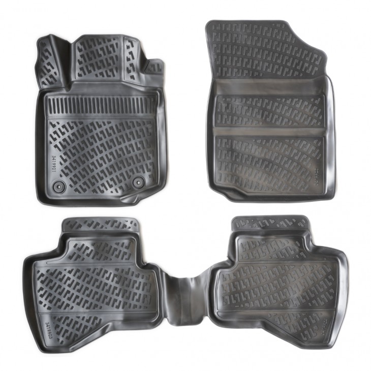 Set covorase auto cauciuc umbrella pentru peugeot 107 2005-2014 - 74490 - UMBRELLA