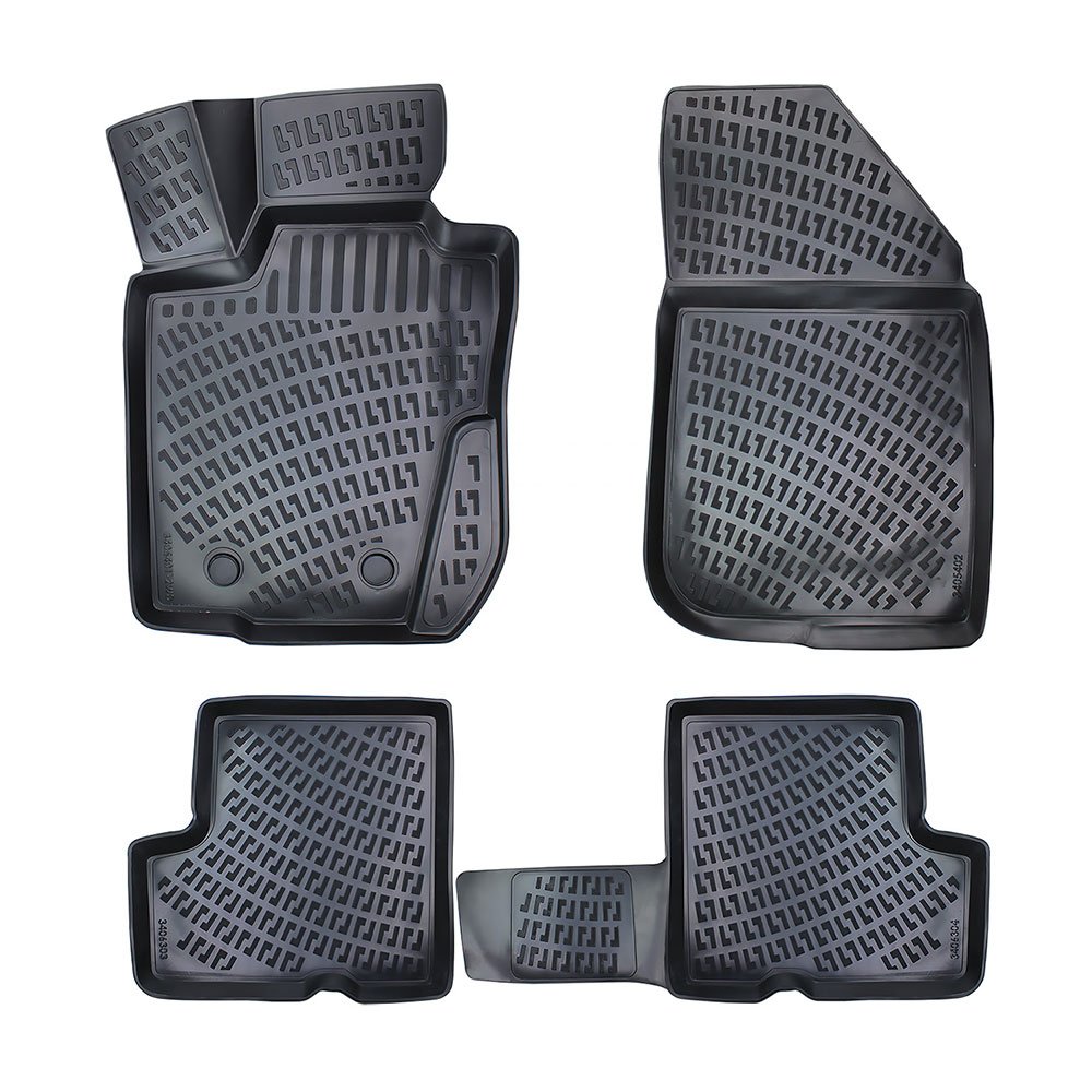 Set covorase auto cauciuc umbrella pentru dacia duster 4x2 prestige 2017-2022 - 110156 - UMBRELLA