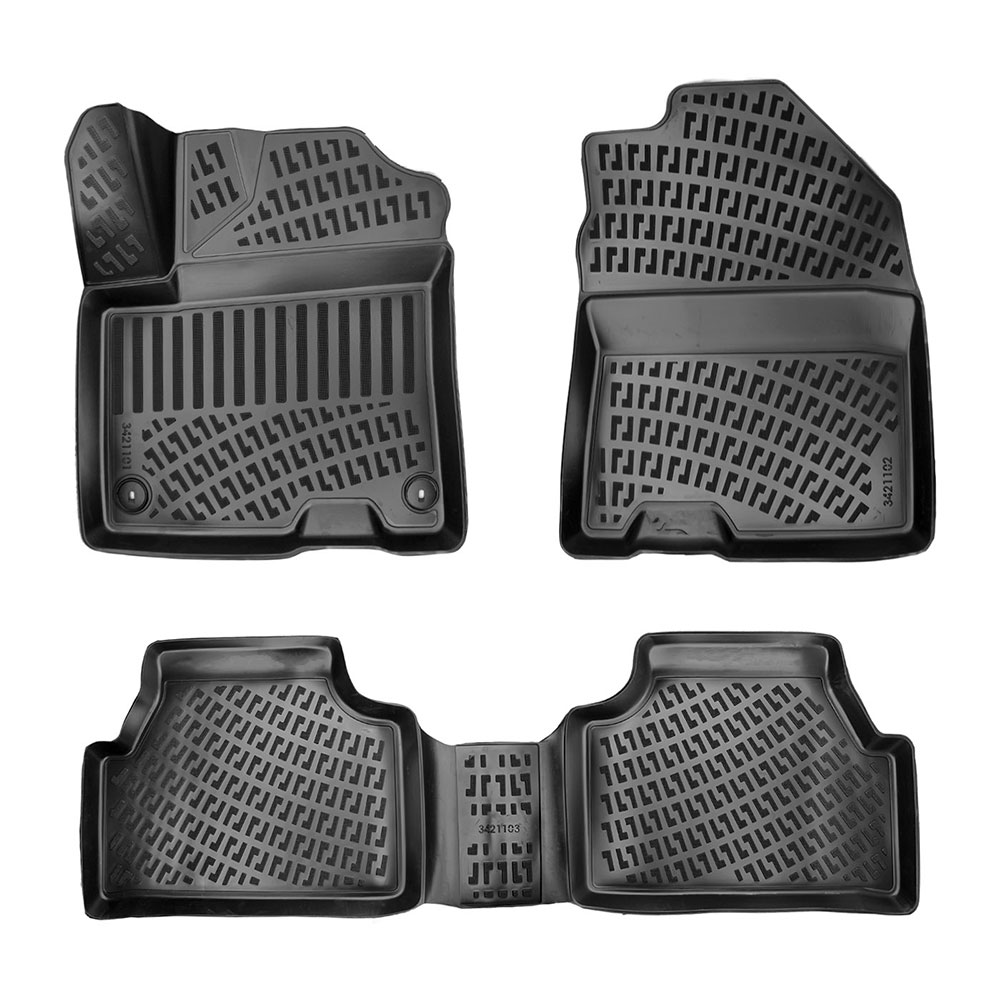 Set covorase auto cauciuc umbrella pentru hyundai kona electric 2017- - 110165 - UMBRELLA