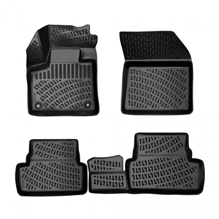 Set covorase auto cauciuc umbrella pentru opel grandland x 2017- - 110173 - UMBRELLA