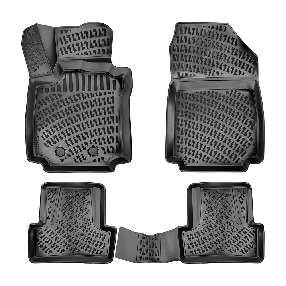 Set covorase auto cauciuc umbrella pentru renault clio 3 2005-2012 - 110175 - UMBRELLA