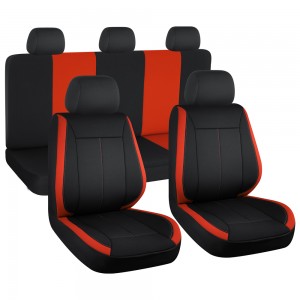 Set huse scaun vision rosu