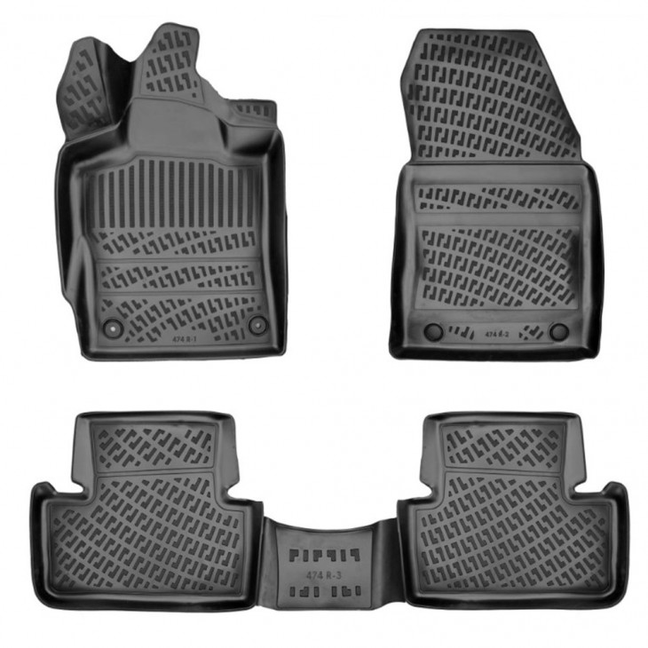 Set covorase auto cauciuc umbrella pentru opel astra l 2022- - 108765 - UMBRELLA