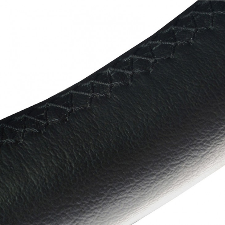 Husa volan cu snur piele naturala negru 39-40 cm - 45615 - UMBRELLA
