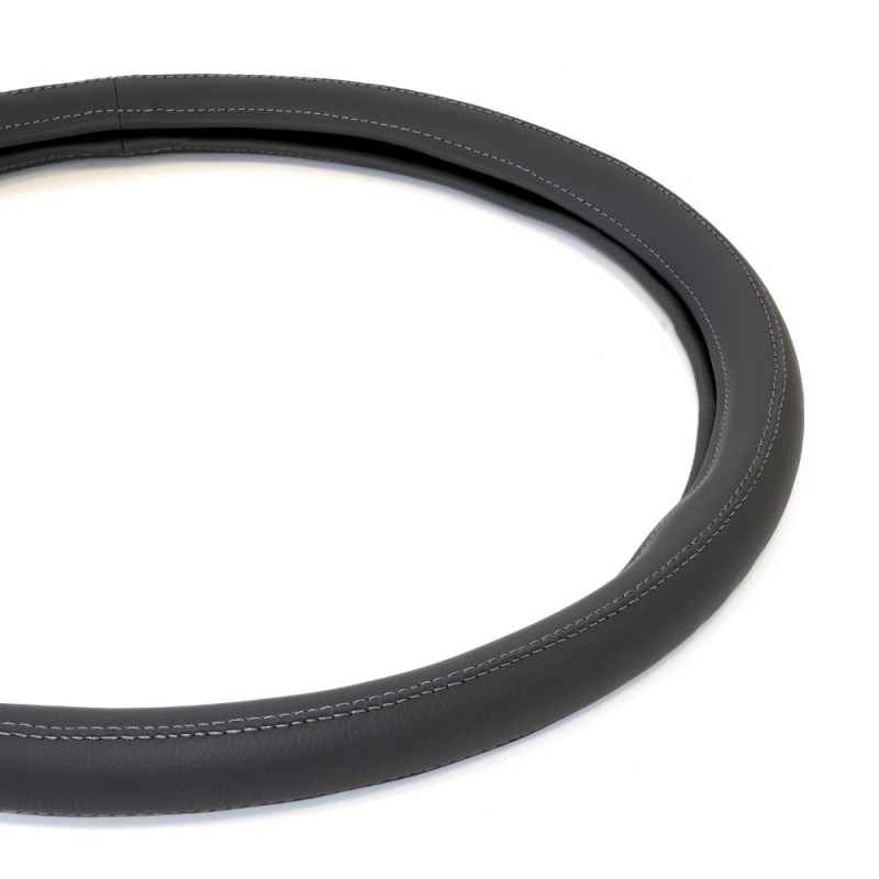 Husa volan piele ecologica gri 44-48 cm umbrella - 96271 - UMBRELLA