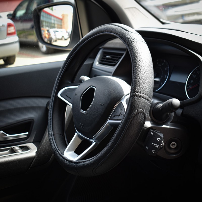 Husa volan simple negru 37-39 cm - 07977 - UMBRELLA