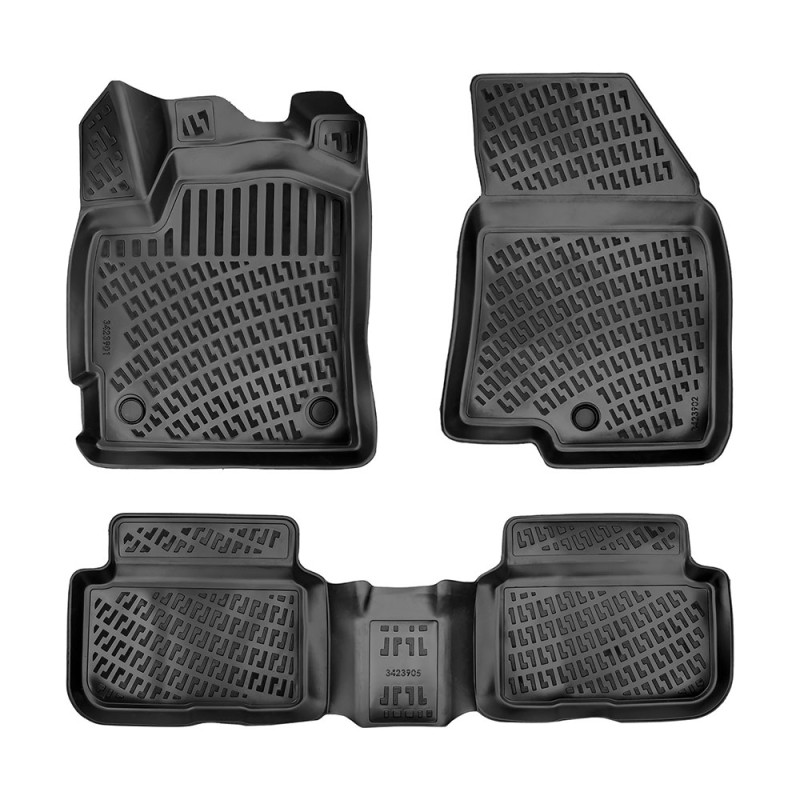 Set covorase auto cauciuc umbrella pentru dacia logan iii sedan 2020- - 8682578019916 - UMBRELLA