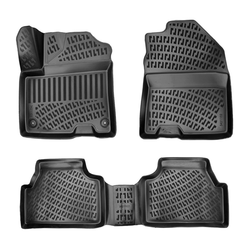 Set covorase auto cauciuc umbrella pentru hyundai kona electric 2017- - 8682578013976 - UMBRELLA