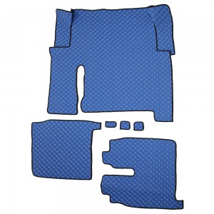 Set covorase piele ecologica truck umbrella pentru man seria tgx 2018-2020 euro 6. albastru