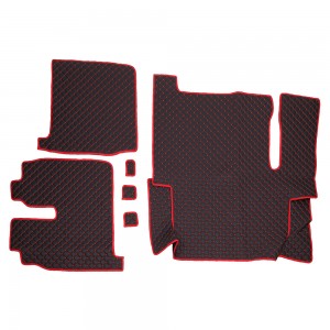 Set covorase piele ecologica truck umbrella pentru man tgx 2018-2020 euro 6. negru