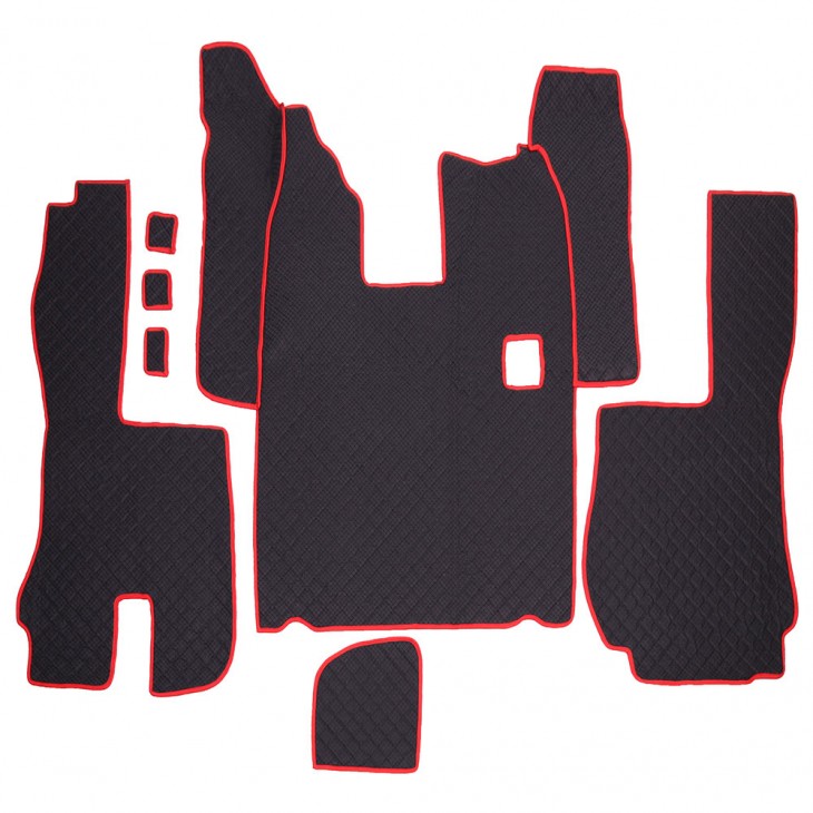 Set covorase piele ecologica truck umbrella pentru scania seria r 380-420 2005-2016. manuala. negru - 96329 - UMBRELLA