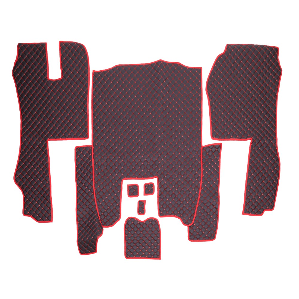 Set covorase piele ecologica truck umbrella pentru scania seria r 400-440. negru