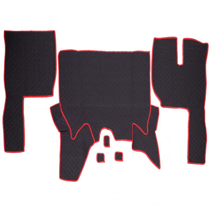 Set covorase piele ecologica truck umbrella pentru volvo euro 6 automat. negru