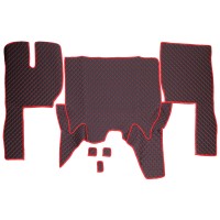 Set covorase piele ecologica truck umbrella pentru volvo euro 6 automat. negru