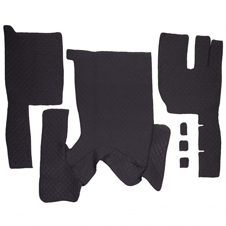 Set covorase piele ecologica truck umbrella pentru volvo fh12 2005-2011 manual. albastru tip 1