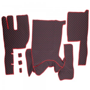 Set covorase piele ecologica truck umbrella pentru volvo fh12 2005-2021 manual. negru tip 1