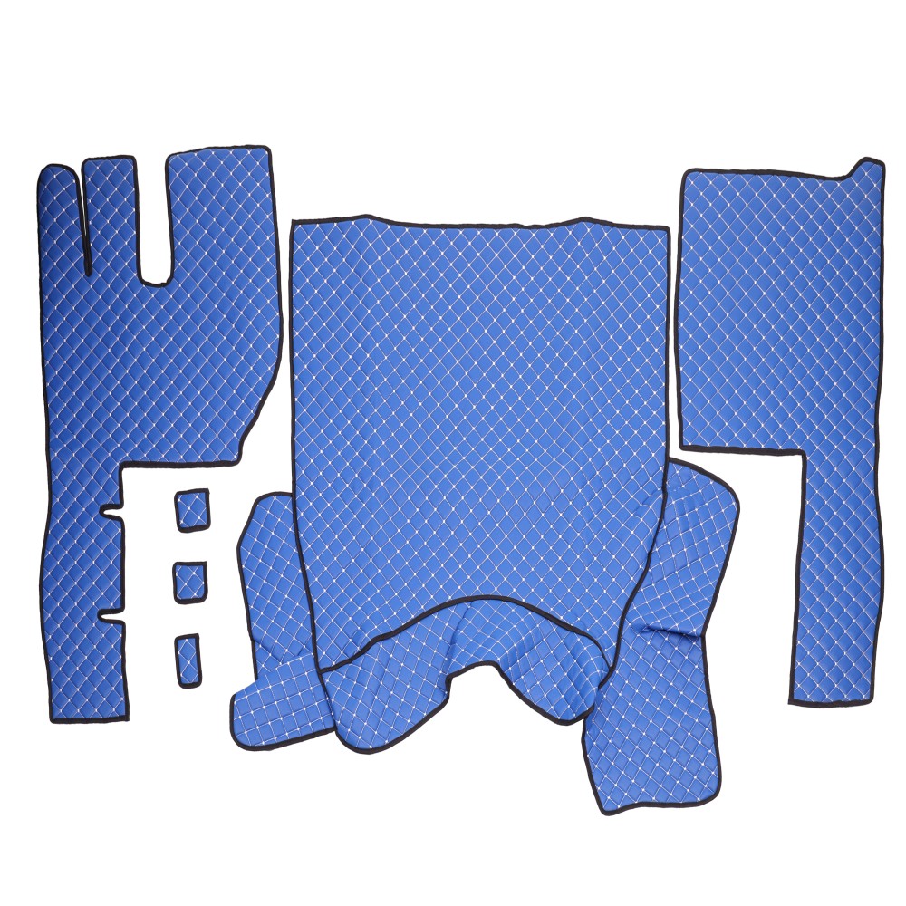 Set covorase piele ecologica truck umbrella pentru volvo fh12 euro 5 automat. albastru