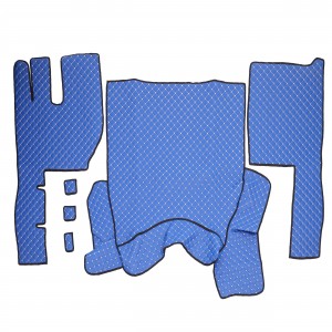 Set covorase piele ecologica truck umbrella pentru volvo fh12 euro 5 automat. albastru