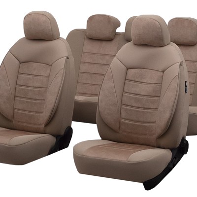 Set huse scaun diamond bej