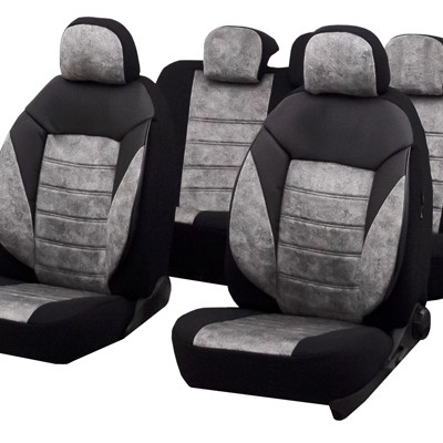 Set huse scaun diamond gri