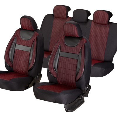 Set huse scaun dynamic rosu