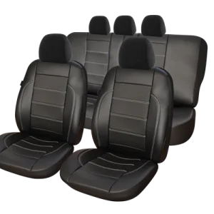 Set huse scaun exclusive leather king