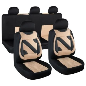 Set huse scaun nero bej, UMBRELLA