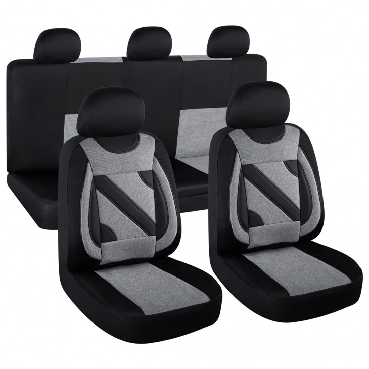 Set huse scaun nero gri - 108820 - UMBRELLA