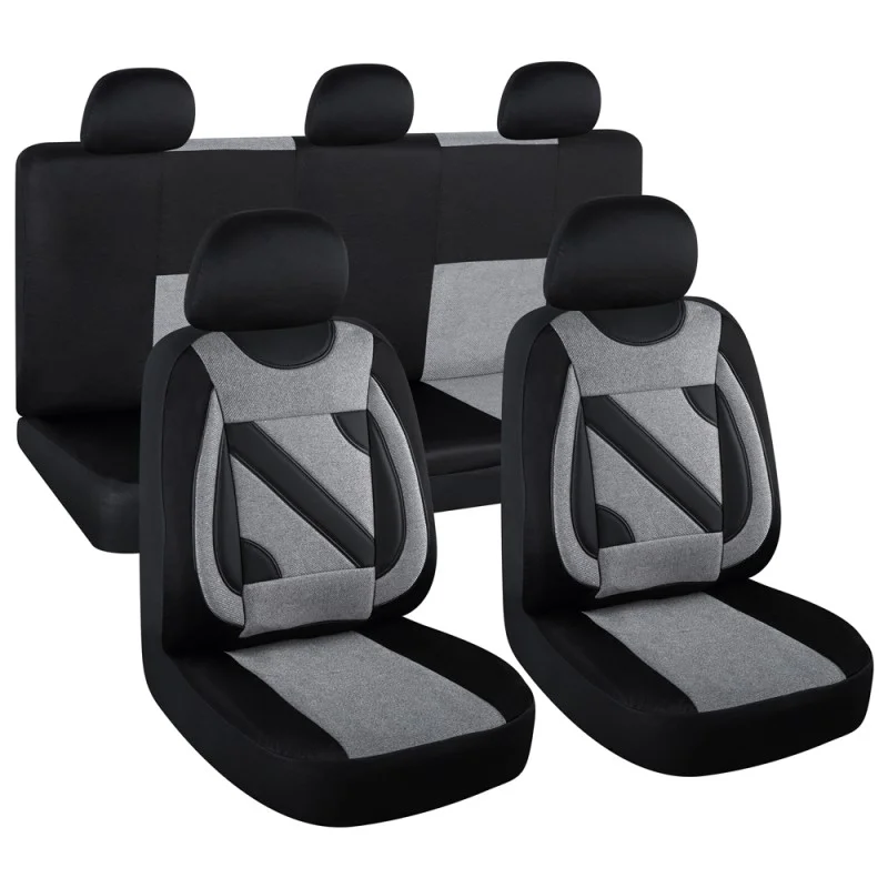 Set huse scaun nero gri, UMBRELLA