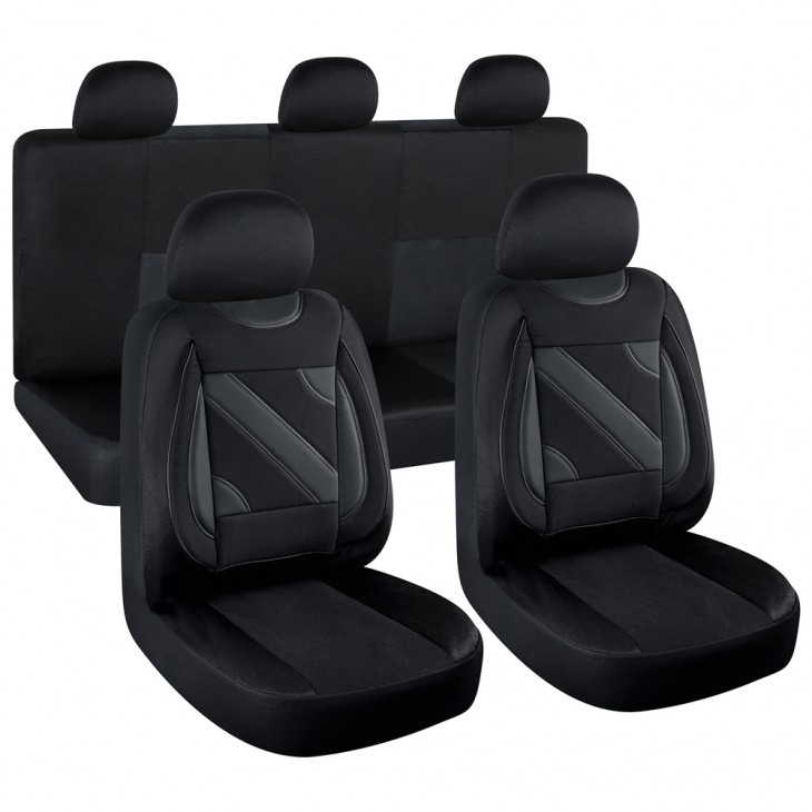 Set huse scaun nero negru - 108817 - UMBRELLA
