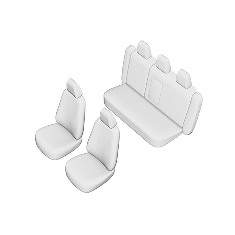 Set huse scaun umbrella pentru bmw seria 1 2004-2010 (bancheta fractionata) - 31013_KV - UMBRELLA