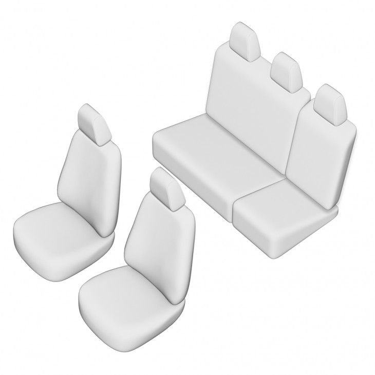Set huse scaun umbrella pentru fiat doblo panorama 5 locuri 2006-2013 (bancheta fractionata) - 36004_OP_SP - UMBRELLA