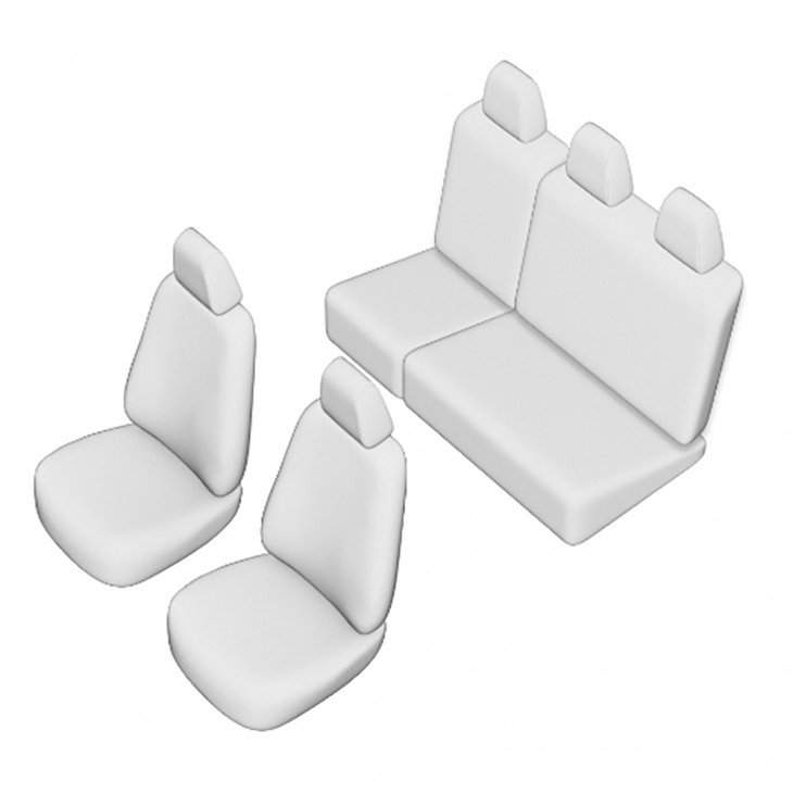 Set huse scaun umbrella pentru ford ecosport 2018- (bancheta fractionata) - 37167_ - UMBRELLA