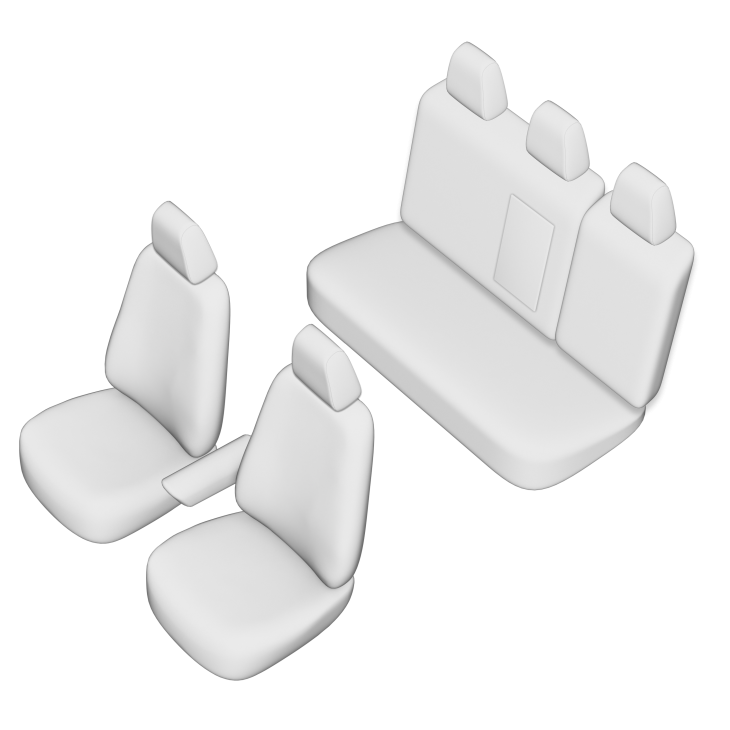 Set huse scaun umbrella pentru kia sportage 2016- (bancheta fractionata) - 43018_ - UMBRELLA