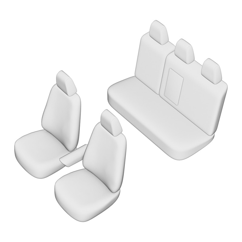 Set huse scaun umbrella pentru opel grandland x 2017- (bancheta fractionata) - 48047 - UMBRELLA