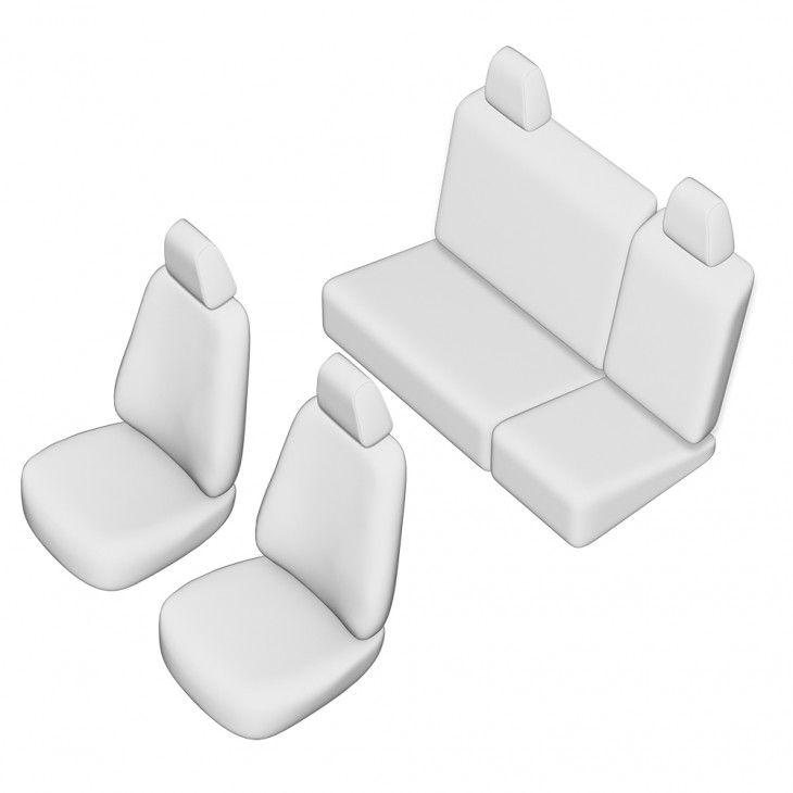 Set huse scaun umbrella pentru skoda fabia 2008-2014 (bancheta fractionata) - 53003_ - UMBRELLA