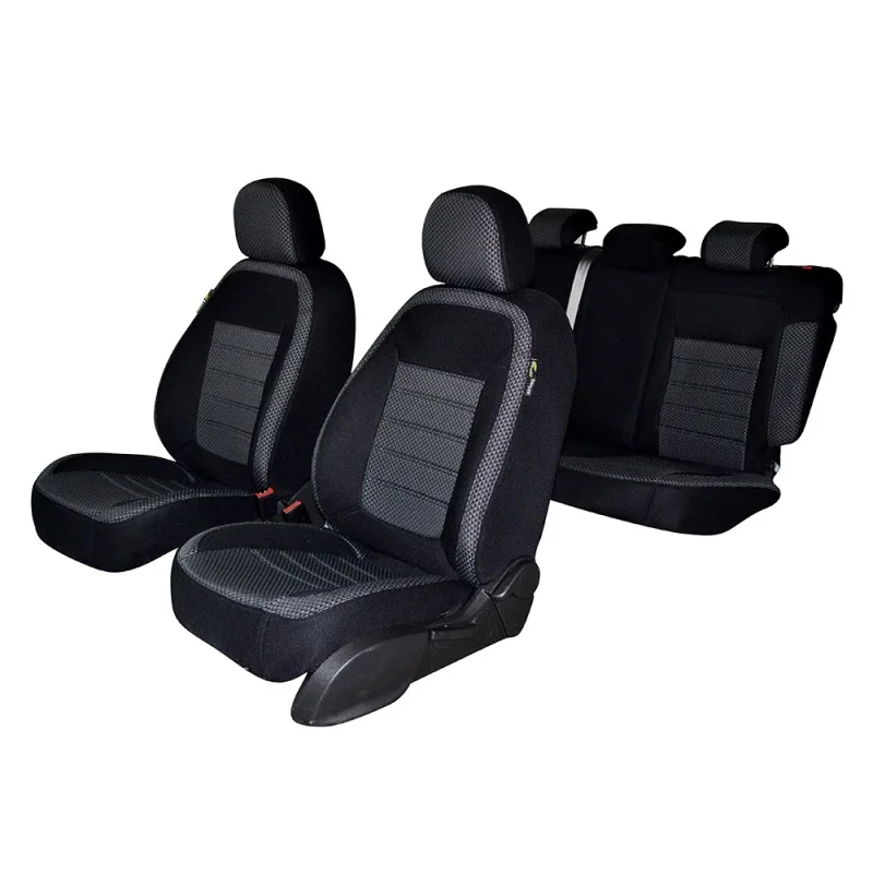 Set huse scaun umbrella pentru vw cc 2009- (bancheta fractionata) cu tetiere spate in forma de l