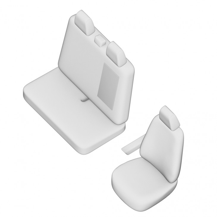 Set huse scaun umbrella pentru vw crafter (2+1) 2007-2014 - 56036_ÖIKV - UMBRELLA