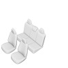 Set huse scaun umbrella pentru vw touran 2004-2009 (scaune individuale spate) - 56035_ - UMBRELLA