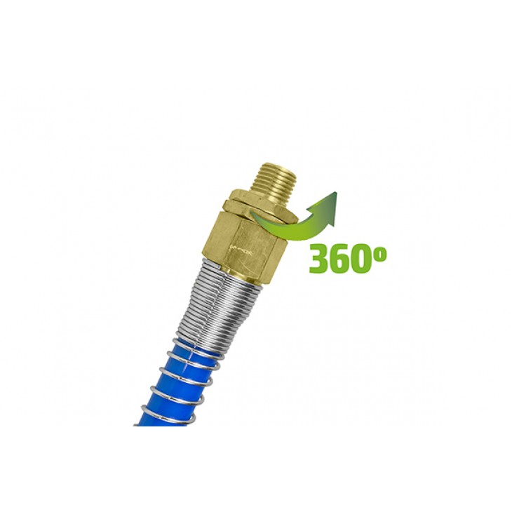 Furtun spirala pneumatic-15m. 10-15mm diametru int-ext jbm - 53632 - JBM