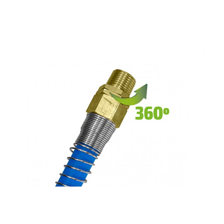 Furtun spirala pneumatic-15m. 13-18mm diametru int-ext jbm - 53634 - JBM
