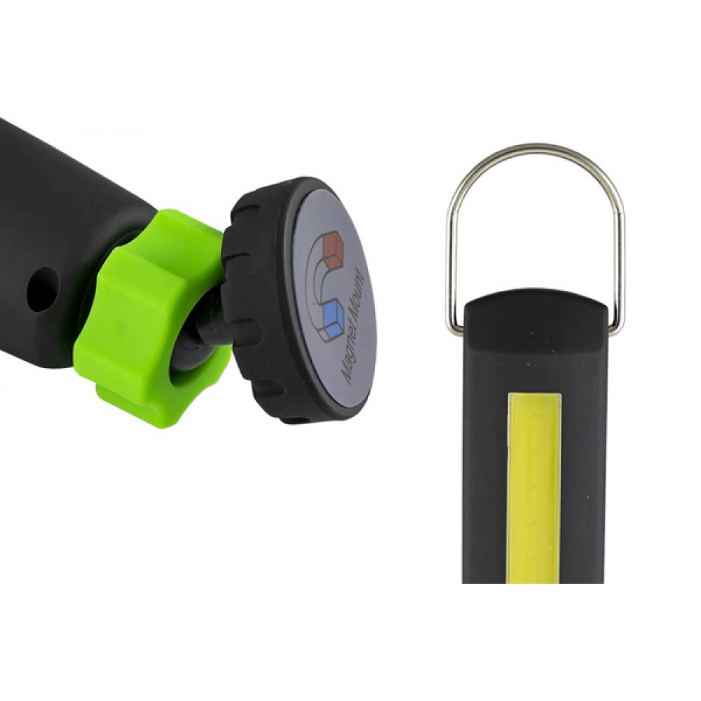 Lanterna portabila cu baza articulata 400 lm jbm - 53734 - JBM