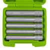 Set 5buc chei tubulare hexagonale lungi 120mm 3/8` jbm - 91237 - JBM